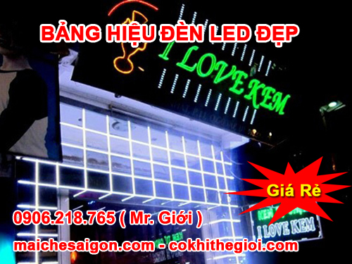 Bảng hiệu hộp đèn Hiflex giá rẻ