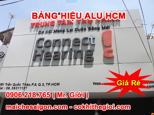 Chữ nổi Mica Sài Gòn