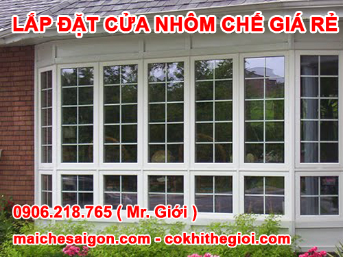 Cửa nhôm kính giá rẻ và chất lượng
