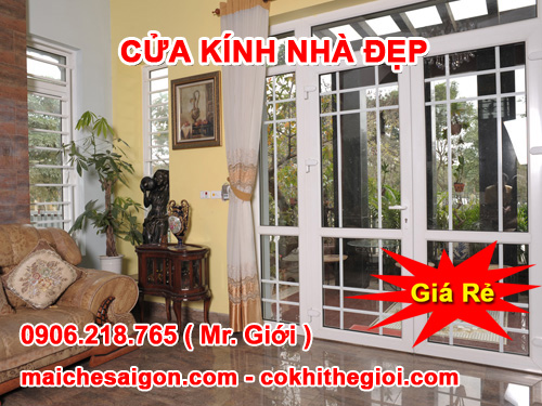 Cửa nhôm kính giá rẻ