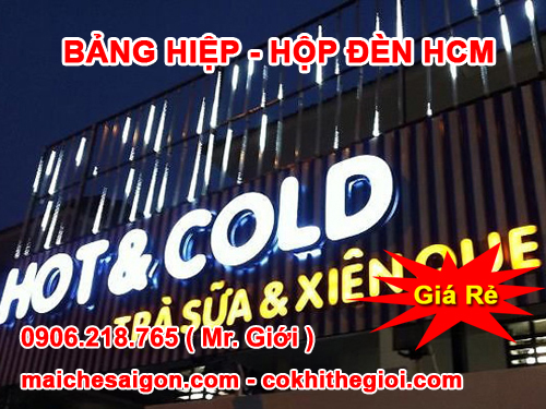 Làm bảng hiệu giá rẻ uy tín tại tp.hcm