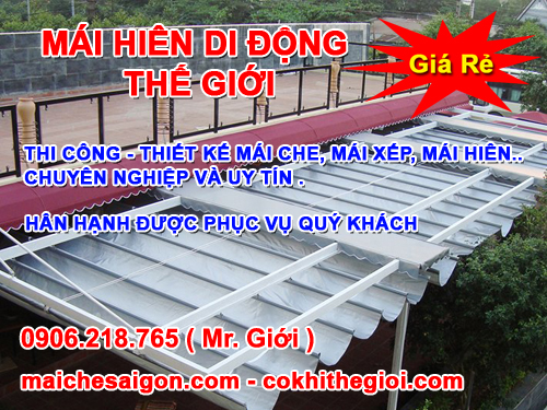 Mái che di dộng quận 1