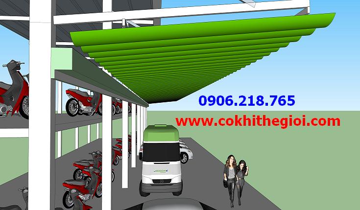 Mái hiên chữ A cao cấp