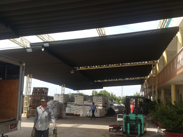 Lắp đặt mái hiên di động Huyện Bình Chánh chất lượng