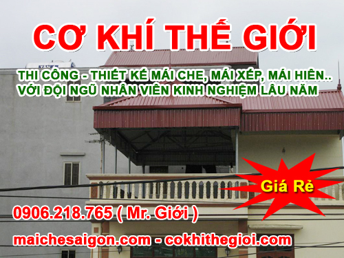 Mái tôn giả ngói