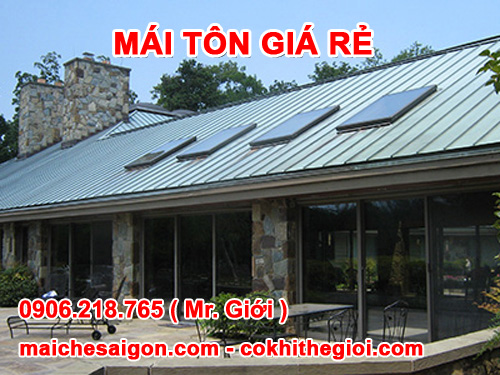 Mái tôn lạnh