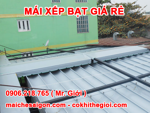 Mái xếp bạt 2