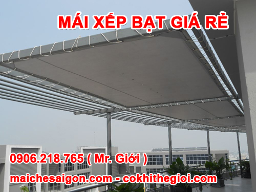 Mái xếp bạt 3