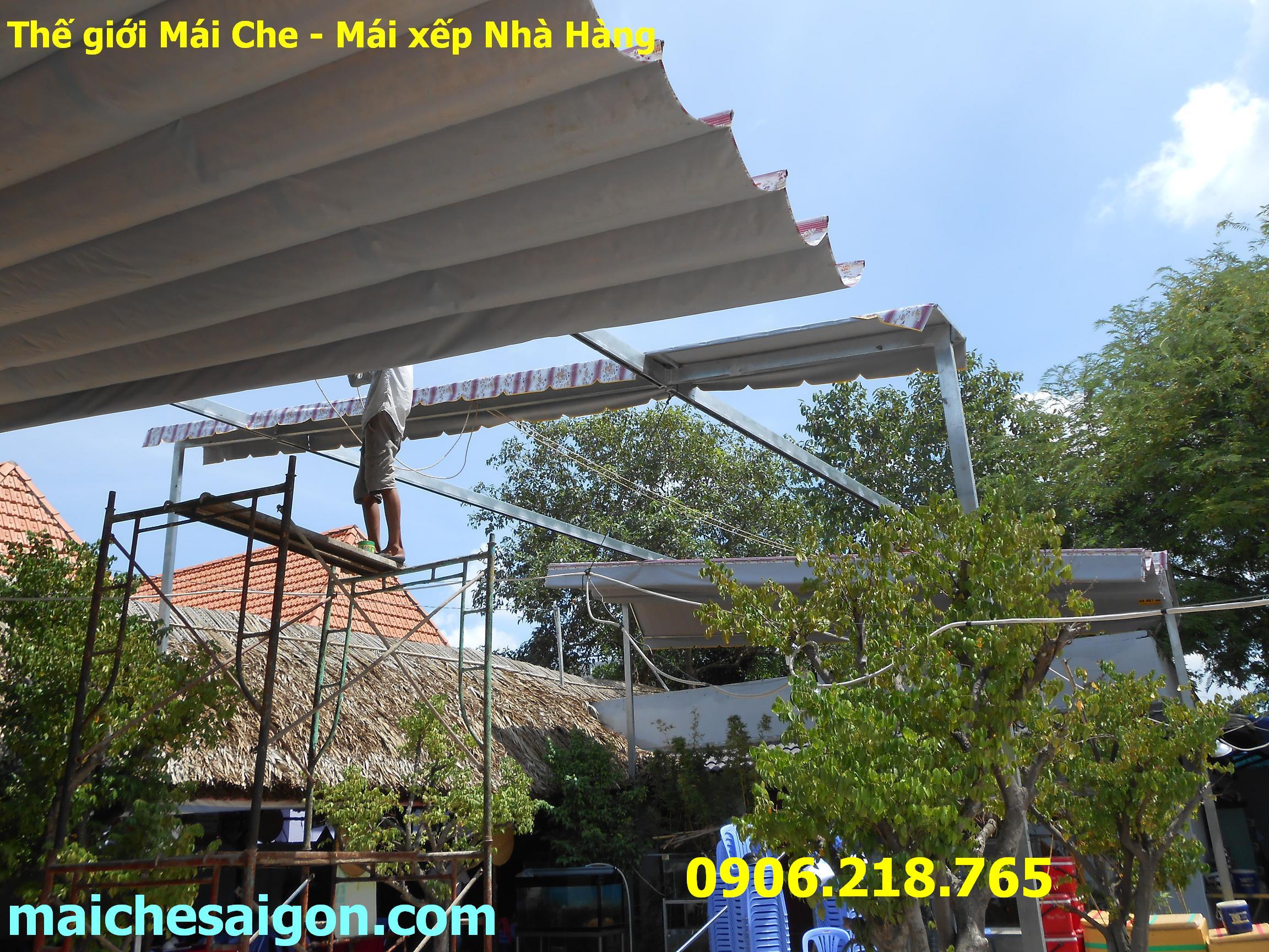 Mái xếp di động sài gòn
