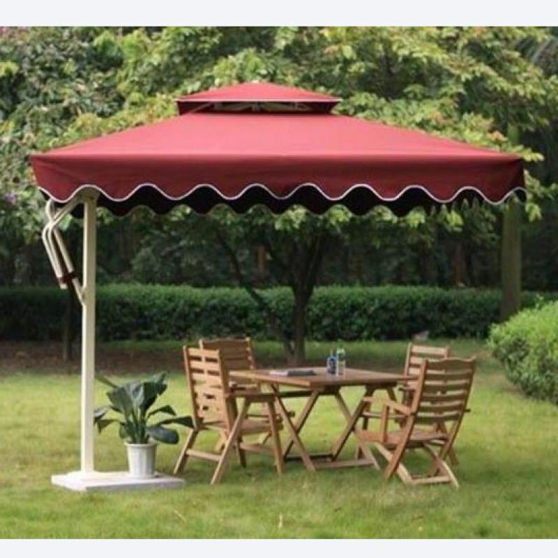 Mái xếp lượn sóng quán cafe