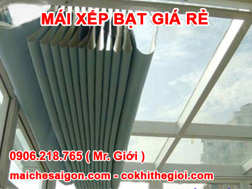Mái xếp lượn sóng sài gòn