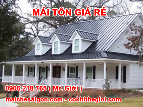 Sơn chống nóng mái tôn